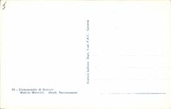 Vintage Postcard Camposanto di Genova Mount Mancini