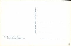 Vintage Postcard Camposanto di Genova My Tomati