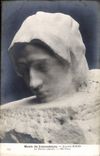 Vintage Postcard Paris Museum of Luxembourg Auguste Rodin the thought