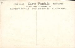 Vintage Postcard Paris Museum of Louvre the room of Puget