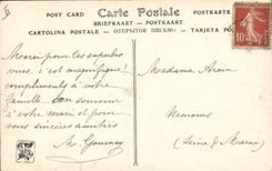 Vintage Postcard Boulogne on Sea Brothers Coquelin Auguste Maillard Molière