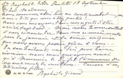 Vintage Postcard Fantasy Holy Illustrator Tropez