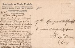 Vintage Postcard Enfant Skipping rope