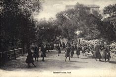 Vintage Postcard Am in hiding plays