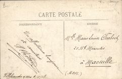 CPA Carnaval de Nice 1908 Les mefaits du jeu de loto 