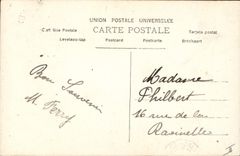 Vintage Postcard Child Hoop