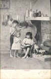 CPA Enfants Fanfare 