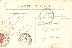 Vintage Postcard Children In the branches