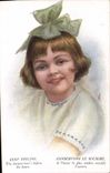 Vintage Postcard Fantaisie Illustrator Child Let us preserve the smile