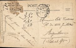 Vintage Postcard Fantasy Illustrator Fred Spurgin Children Canoe