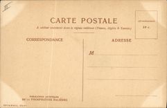 Vintage Postcard Fantasy Flowers Phosphatine Falieres