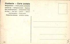 CPA Cochon Porc Enfant Trefles 
