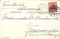 Postal Cerdo Cerdo Niño Caja - a - cartas