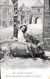 CPA Cochon Porc Enfant Vive l'annee nouvelle 