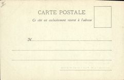 Vintage Postcard Militaria Alpine hunters Officer in recognition