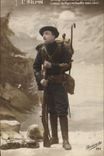 CPA Militaria Chasseurs Alpins L'Alpin 