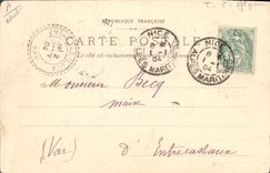 CPA Militaria Chasseurs Alpins dans les Alpes 