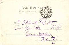 Vintage Postcard Militaria Alpine hunters an alpine battery