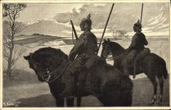 Vintage Postcard Militaria Winter 1915