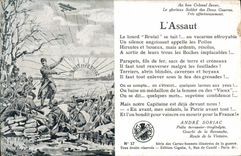 CPA Militaria L'assaut 