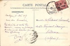 Vintage Postcard Militaria Serurier