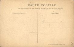 Vintage Postcard Hairy Militaria Alsace Child