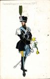 CPA Militaria Cavavalleggieri di Catania 22e 