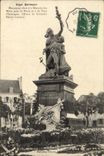 Vintage Postcard Quimper Monument high has the memory of deaths for the fatherland