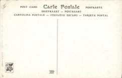 Vintage Postcard Living rooms of Paris Egregius Fabier Perron