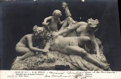 CPA Salon de 1911 Peche Silene 