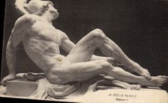 Vintage Postcard Achilles Blesse Gerald