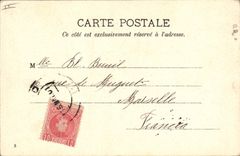 Vintage Postcard Fantasy Illustrator Women Angel Rabbit