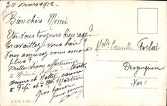 Vintage Postcard Fantaisie Illustrator Children Skipping rope