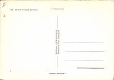 Modern Postcard Game of bowls Club French federation of the merry bowls players in holiday