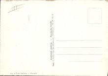 Modern Postcard Game of bowls Fanny Oysters Pastis