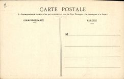 Vintage Postcard Game of bowls the balls SIGNAL