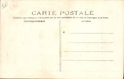 Vintage Postcard Game of bowls Wood of Vincennes Paris sets of balls SIGNAL