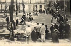 CPA Petanque Vichy Le jeu de boules TOP 
