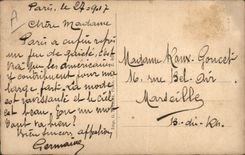 Vintage Postcard Fantasy Illustrator Miki Women