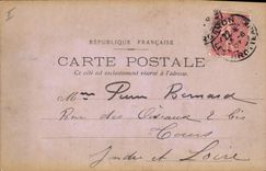 Vintage Postcard Fantasy Flowers (the hand has)