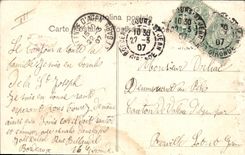 CPA Lion Lionne Georgiano Menagerie Laurent 