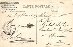 Vintage Postcard Menagerie Beautiful Sea Carnival of Aix in Provence