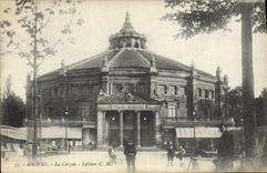 Vintage Postcard Amiens the Circus