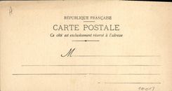 Postal Orquesta drolatique Cuerno