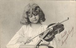 CPA Enfant Violon 