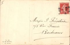 Vintage Postcard Rabbit Rabbits Children