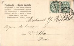 CPA Lapin Lapins Enfant