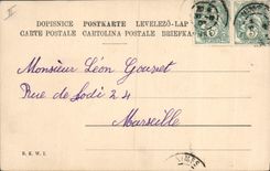 CPA Lapin Lapins Enfant