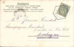 Vintage Postcard Rabbit Rabbits Child egg