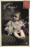 CPA Lapin Lapins Enfant